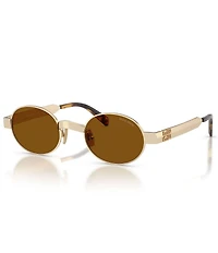 Miu Miu Women's MU B51S 47mm Oval Sunglasses