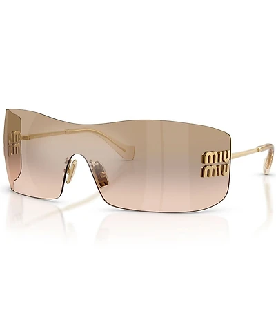 Miu Miu Women's MU B53S Rectangle Sunglasses