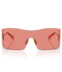 Miu Miu Women's MU B53S Retro Rectangle Sunglasses