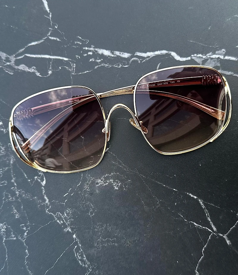 Miu Miu Women's MU57S5 57mm Square Sunglasses