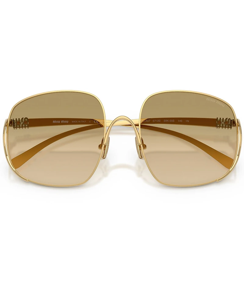 Miu Miu Women's MU57S5 57mm Square Sunglasses