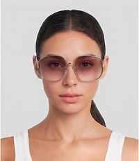Miu Miu Women's MU57S5 57mm Square Sunglasses