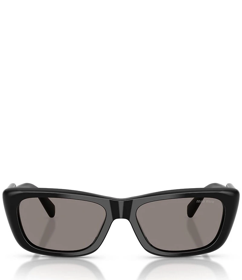 Miu Miu Women's MUB12S 56mm Rectangle Sunglasses