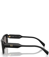 Miu Miu Women's MUB12S 56mm Rectangle Sunglasses