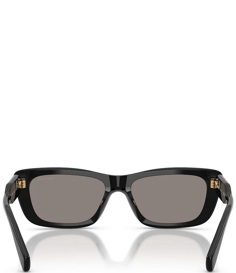 Miu Miu Women's MUB12S 56mm Rectangle Sunglasses