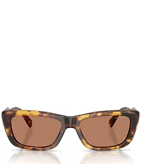 Miu Miu Women's MUB12S 56mm Rectangle Sunglasses