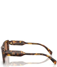 Miu Miu Women's MUB12S 56mm Rectangle Sunglasses