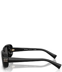 Miu Miu Women's MUB13SF 52mm Rectangle Sunglasses