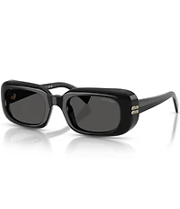 Miu Miu Women's MUB13SF 52mm Rectangle Sunglasses