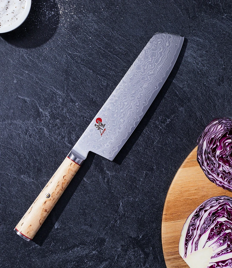 Miyabi Birchwood 7#double; Nakiri Knife
