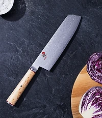 Miyabi Birchwood 7#double; Nakiri Knife
