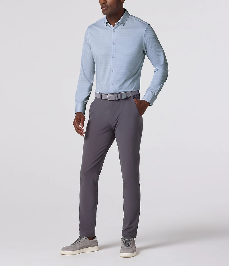 Mizzen+Main Halyard Gingham Long Sleeve Woven Shirt