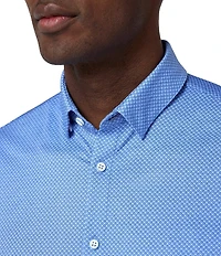 Mizzen+Main Halyard Multi Texture Short Sleeve Woven Shirt