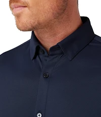 Mizzen+Main Halyard Solid Long Sleeve Woven Shirt