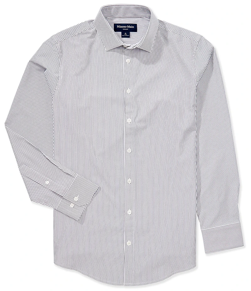 Mizzen+Main Leeward Banker Stripe Long Sleeve Woven Shirt