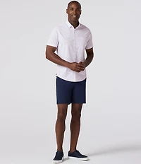 Mizzen+Main Leeward Diamond Short Sleeve Woven Shirt