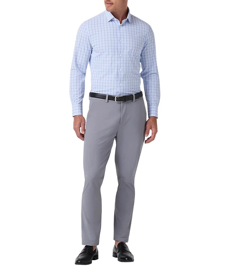 Mizzen+Main Leeward Hampton Plaid Long Sleeve Woven Shirt