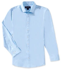 Mizzen+Main Leeward Micro Dot Long Sleeve Woven Shirt
