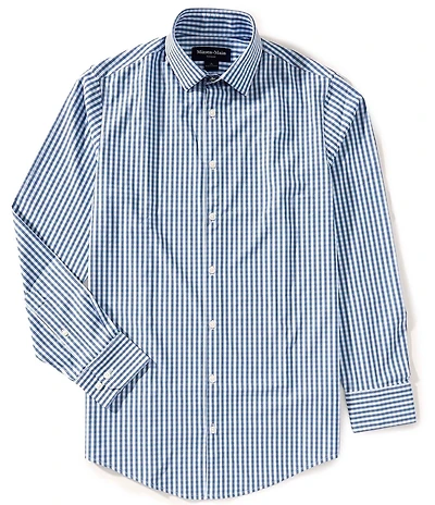 Mizzen+Main Leeward Performance Stretch Alamo Gingham Long Sleeve Woven Shirt