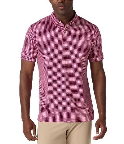 Mizzen+Main Mulberry Dash Short Sleeve Polo Shirt