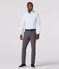 Mizzen+Main Performance Stretch Leeward Clover Dot Long Sleeve Woven Shirt