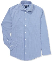 Mizzen+Main Performance Stretch Leeward Ian Gingham Long Sleeve Woven Shirt
