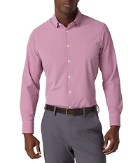 Mizzen+Main Performance Stretch Leeward Ian Gingham Long Sleeve Woven Shirt