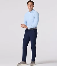 Mizzen+Main Performance Stretch Leeward Mini Grid Long Sleeve Woven Shirt