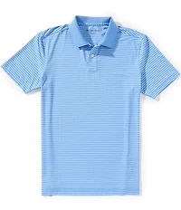 Mizzen+Main Sawyer Stripe Short Sleeve Polo Shirt
