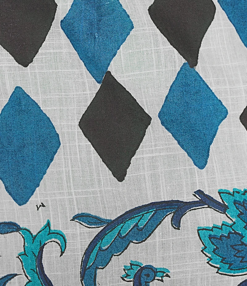 Mo Maya Emma Side Slit Printed Long Skirt