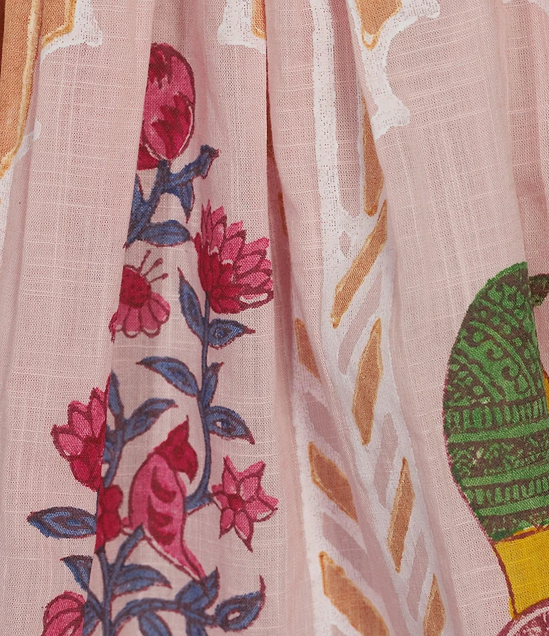 Mo Maya Jaipur Tiered Skirt