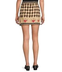 Mo Maya Love Hurts Coordinating Mini Skirt