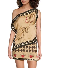 Mo Maya Love Hurts Off-The-Shoulder Multi-Way Scarf Top