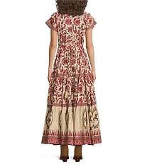 Mo Maya Ruby Flare Dress