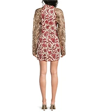 Mo Maya Ruby Mini Dress