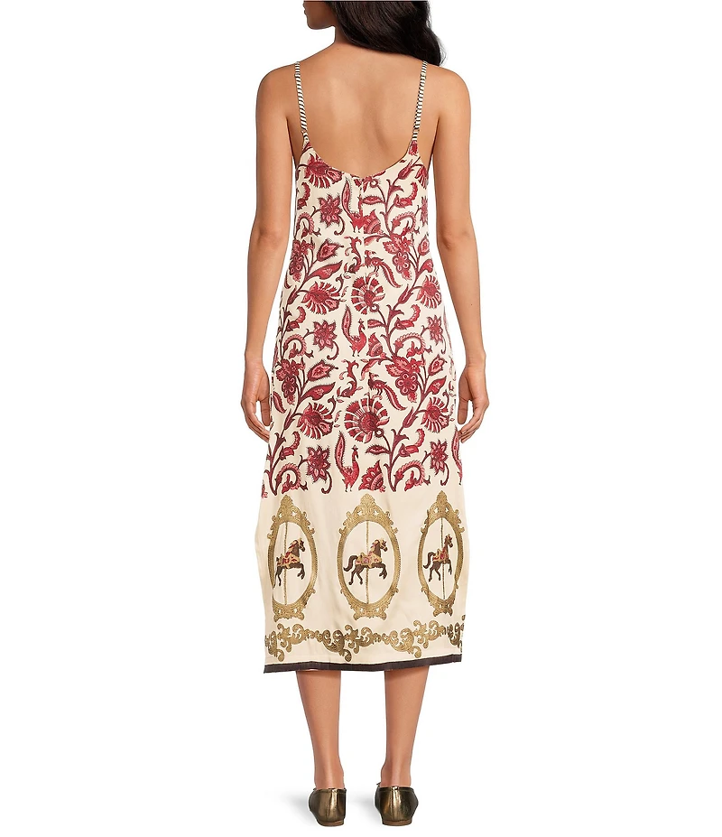 Mo Maya Ruby Slip Dress