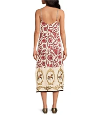 Mo Maya Ruby Slip Dress