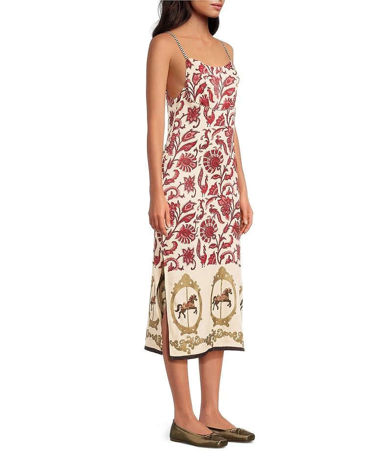 Mo Maya Ruby Slip Dress