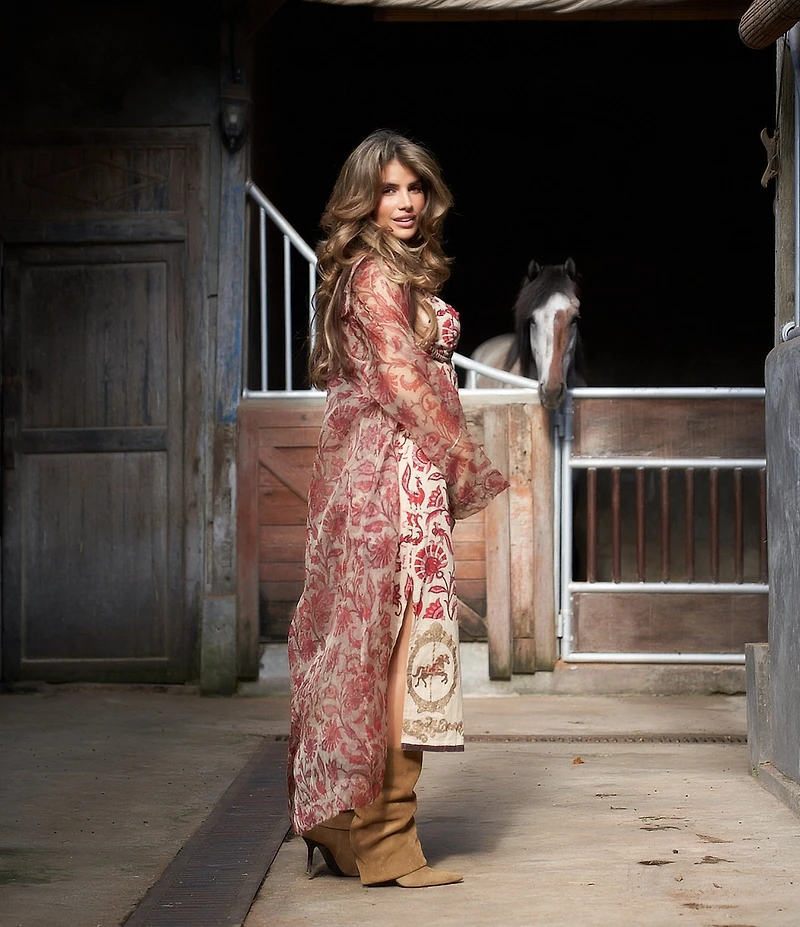 Mo Maya Ruby Slip Dress