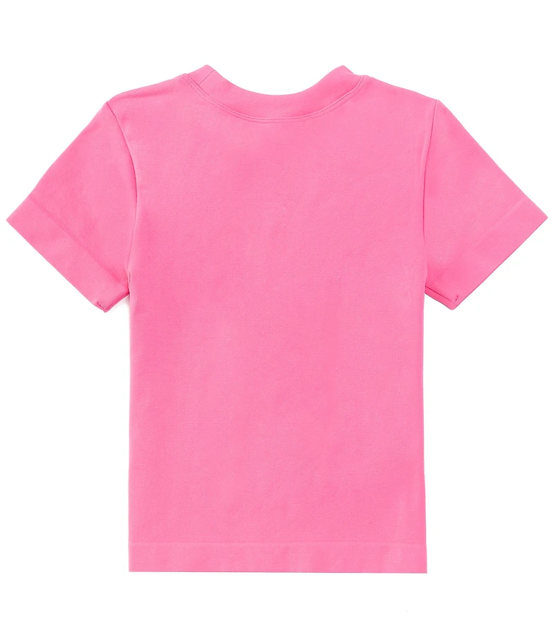 Moa Moa Big Girls Short Sleeve Seamless T-Shirt