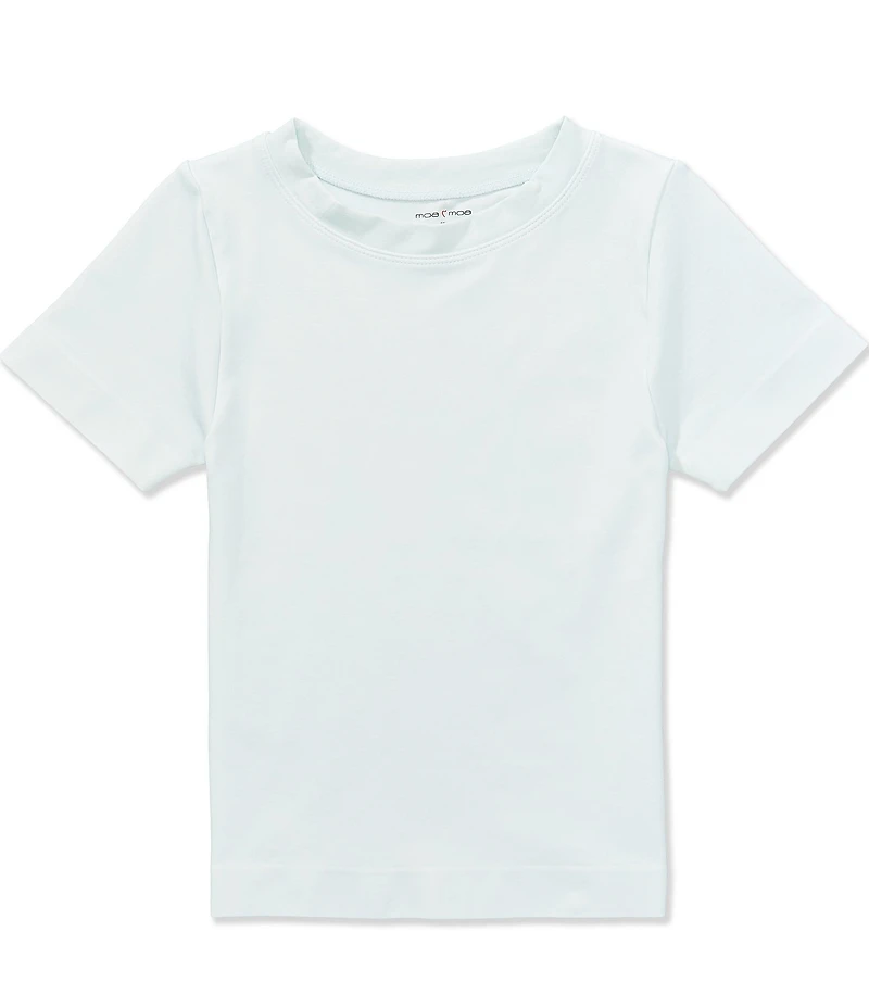 Moa Moa Big Girls Short Sleeve Seamless T-Shirt