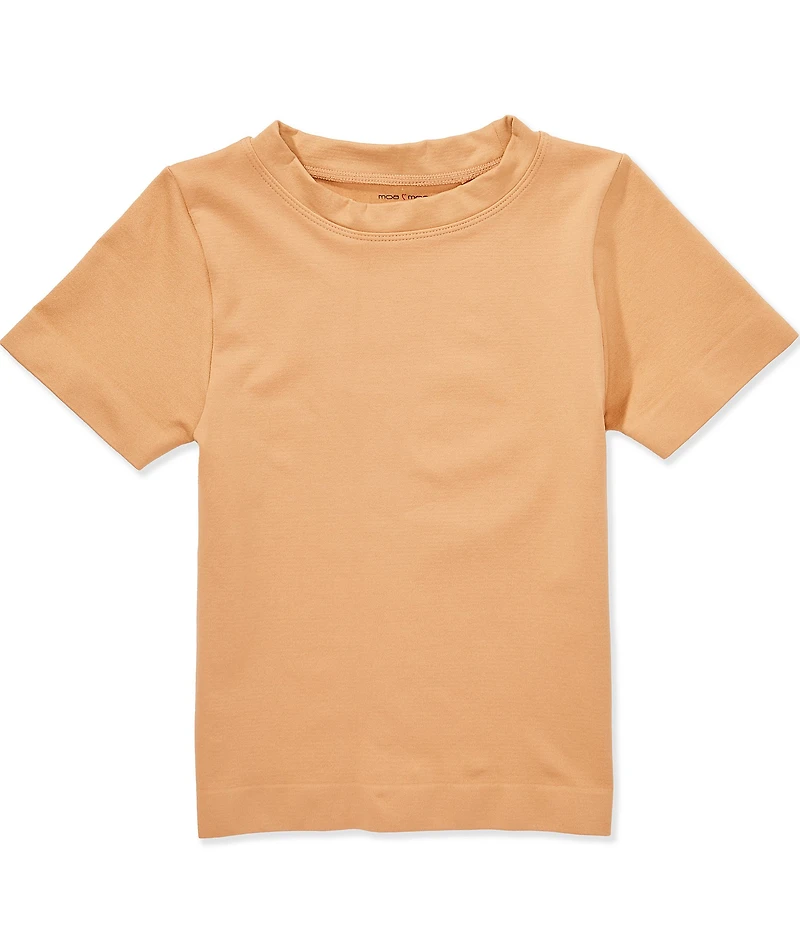 Moa Moa Big Girls Short Sleeve Seamless T-Shirt