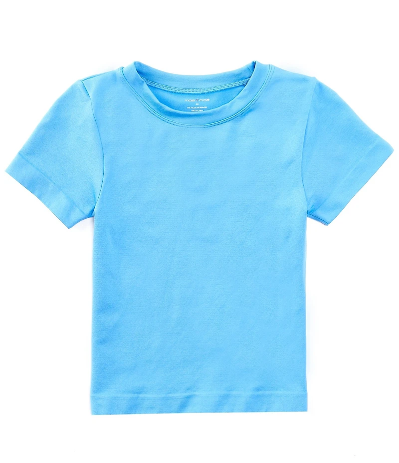 Moa Moa Big Girls Short Sleeve Seamless T-Shirt