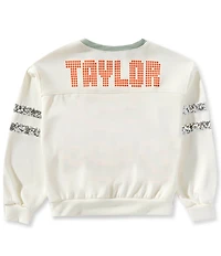 Moa Moa Big Girls Long-Sleeve Taylor 12 Sweatshirt