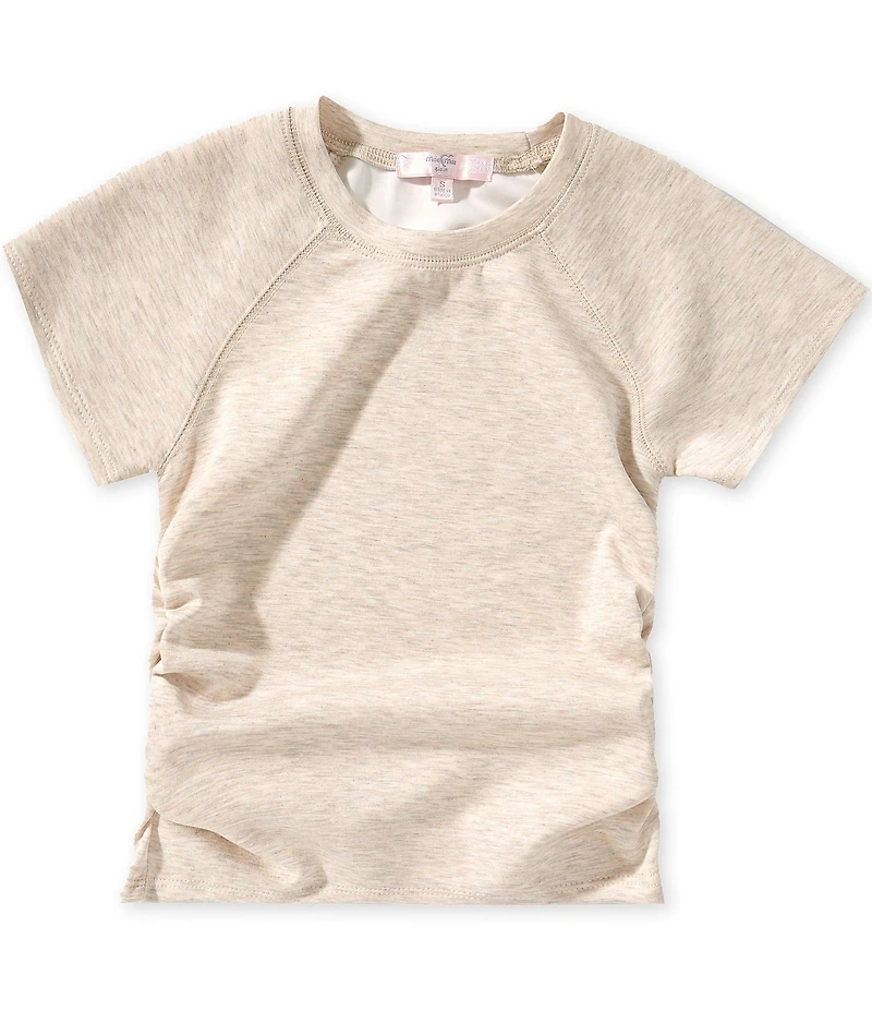 Moa Moa Big Girls Short-Sleeve Cinched-Side T-Shirt