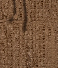 Moa Moa Cap Sleeve Scoop Neck Tie Front Dress