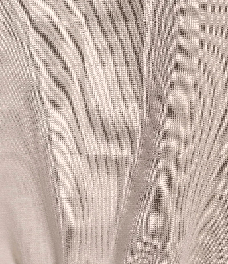 Moa Moa Dolman Sleeve Cropped Crew Neck T-Shirt