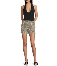 Moa Moa Halter Neck Tie Back Top