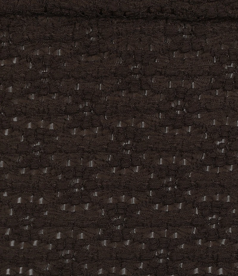 Moa Moa Halter V-Neck Bow Front Top