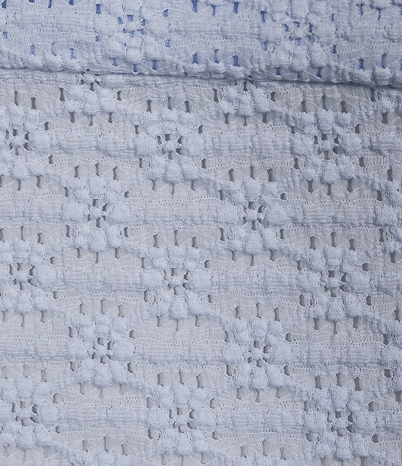 Moa Moa Halter V-Neck Bow Front Top